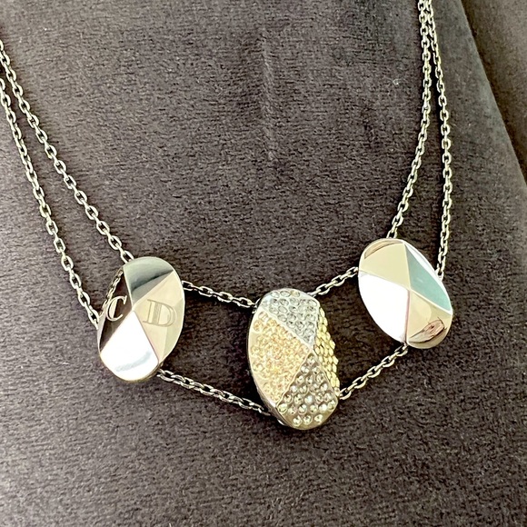 Dior Necklace with Crystals - Picture 1 of 7